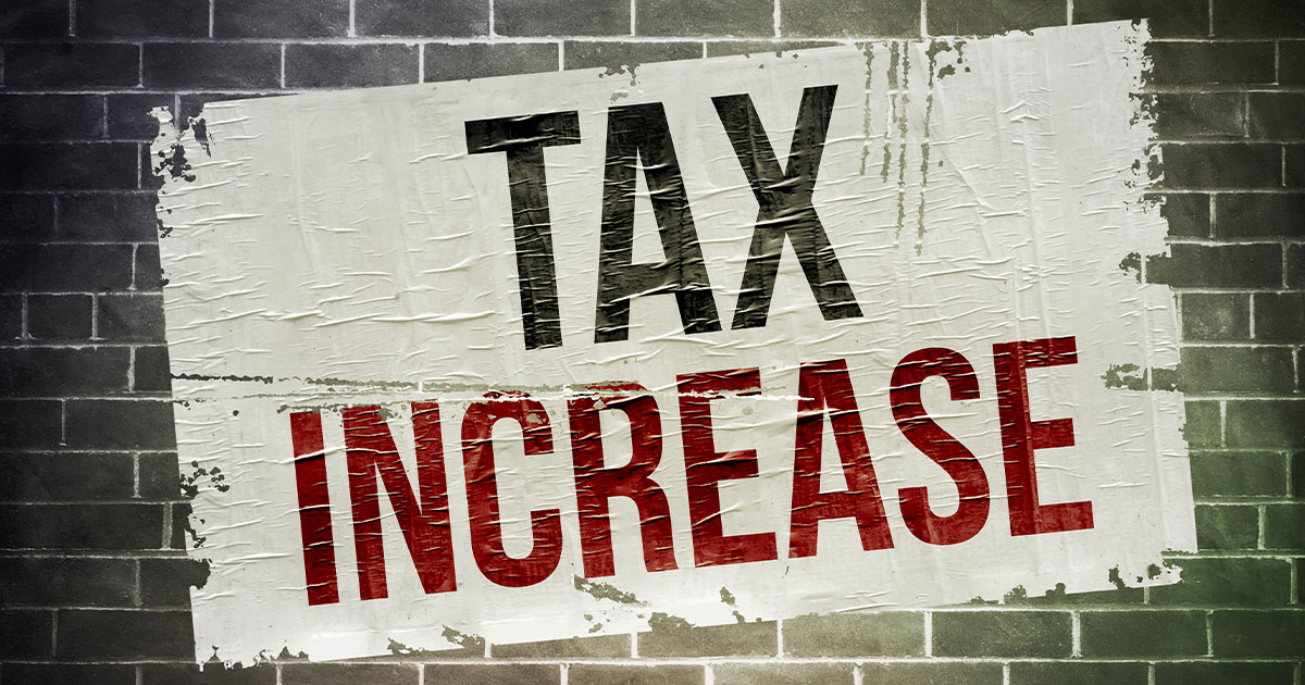 The 2021 Tax Increase- Tax Planning Starts Now!